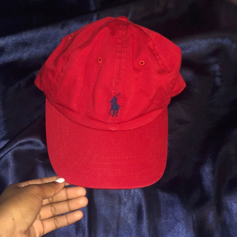 Red Polo Cap